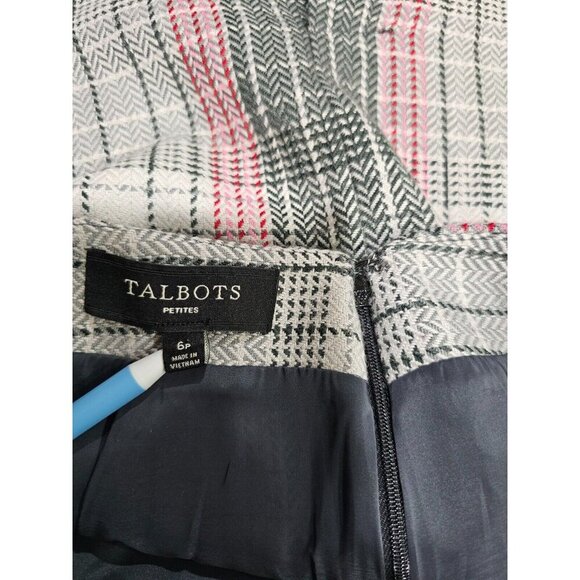 Women's Talbots‎ Wool Blend Straight Skirt Lined Size 6P - Picture 4 of 7
